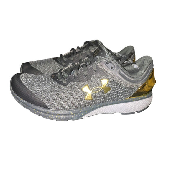 Under Armour Charged Escape 3 Men's Metallic Running Shoes 3025356 100 size 9.5 - Picture 1 of 6